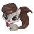 Зверушка Littlest Pet Shop - Белка с бантиком