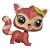 Зверушка Littlest Pet Shop - Красная панда с листиком