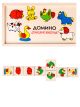 Деревянная игрушка. Домино (9х15) 