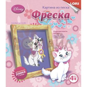 Фреска. Картина из песка. Disney