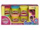 Play-Doh. Блестящая коллекция 6 баночек.