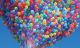 Гелиевые шарики разноцветные